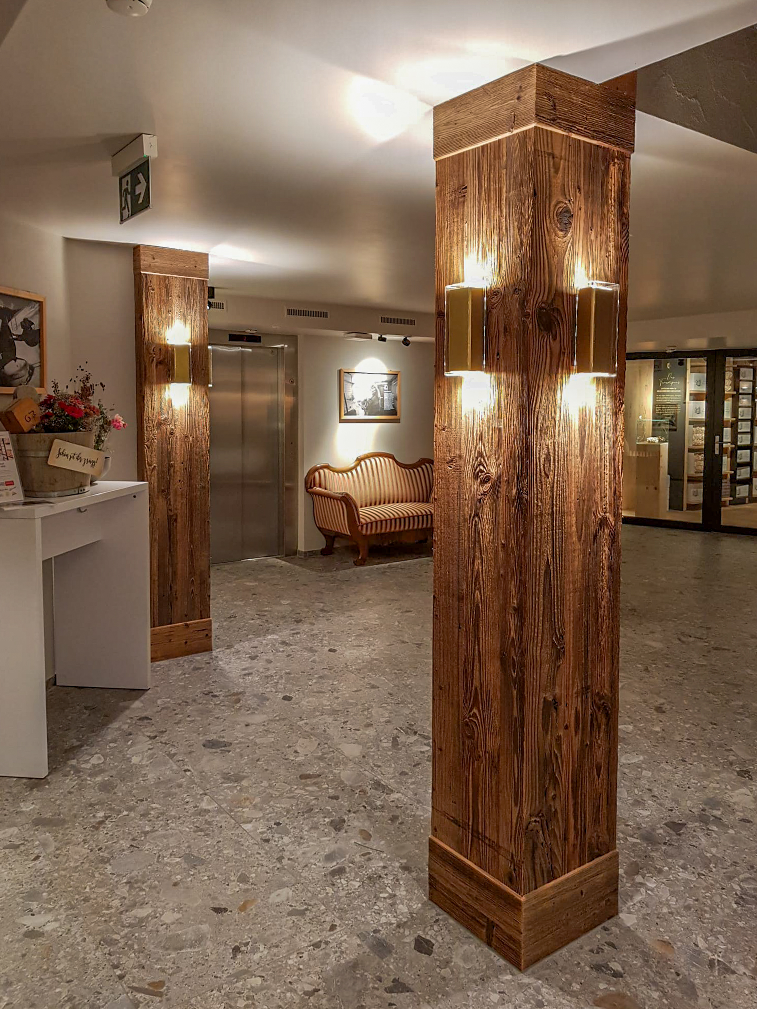Innenausbau Hotel Kemmeriboden Bad